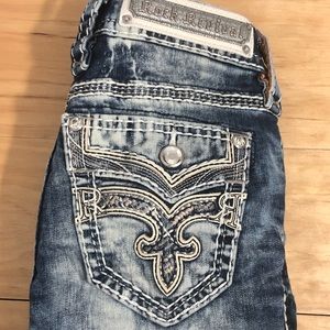 Women’s Rock Revival Katy Mid-Rise Ankle Skinny -  Size 23x25